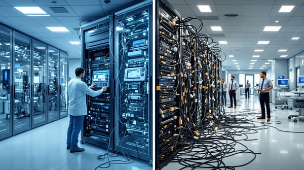 Один IT-партнер vs 5 подрядчиков: как единая точка ответственности спасает клинику от хаоса